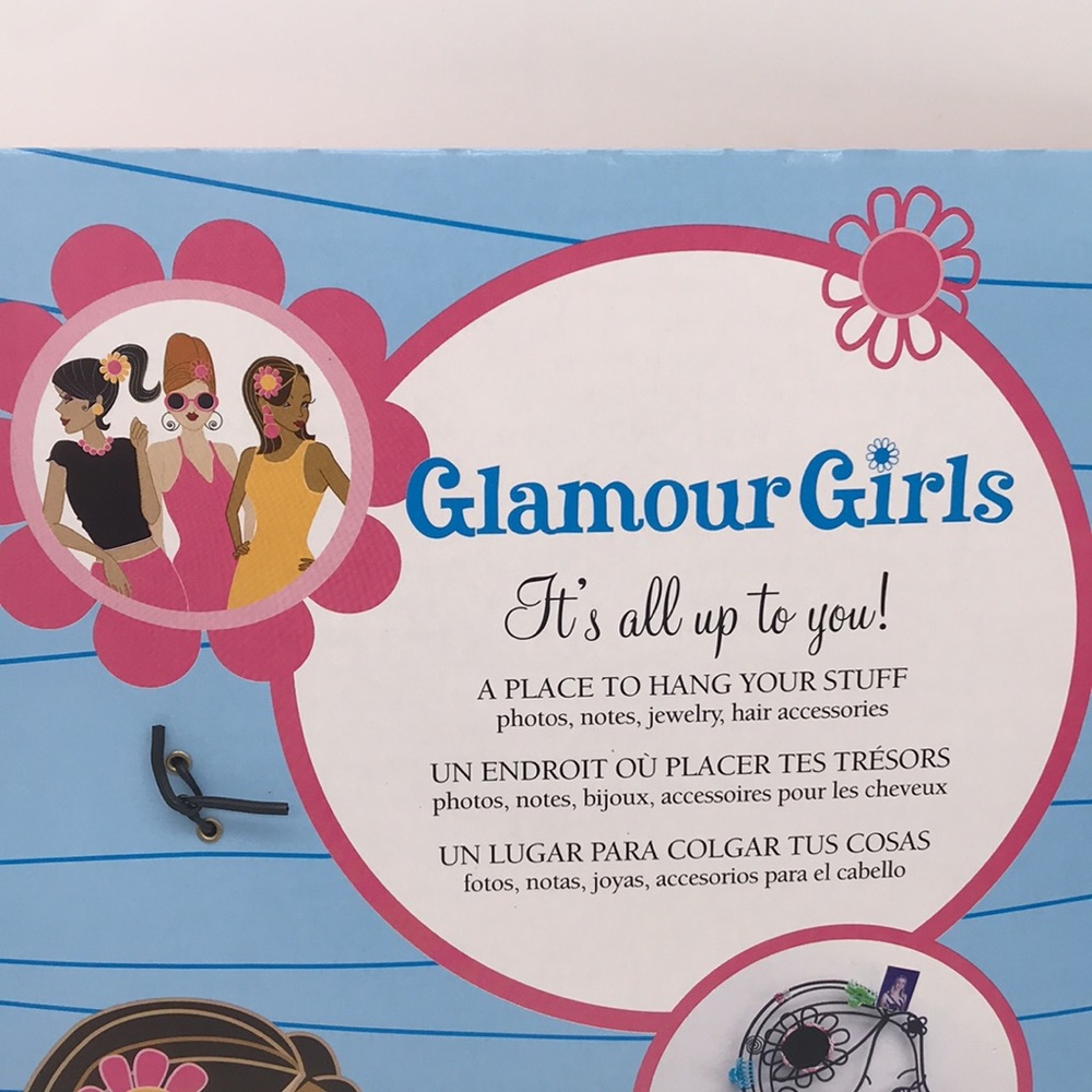 Vintage Alexa Flip Wire Wall Frame Sculpture “Glamour Girls” purchased in 1998 - Picture 5 of 7